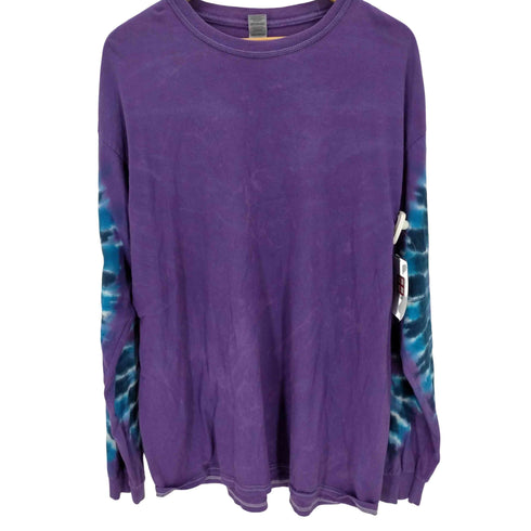 ギルダン GILDAN タイダイ クルーネック L/S Tシャツ メンズ JPN:XL