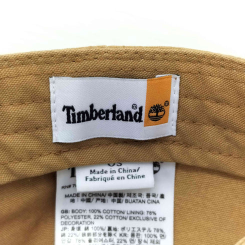 ティンバーランド Timberland 刺繍パネルキャップ メンズ ONE SIZE