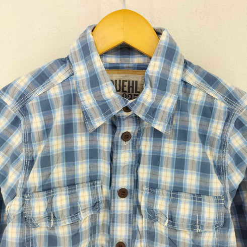 ルールナンバー RUEHL No.925 両フラップ 長袖チェックシャツ メンズ import:M