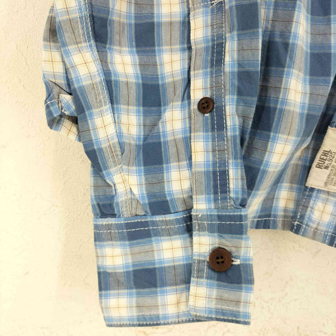 ルールナンバー RUEHL No.925 両フラップ 長袖チェックシャツ メンズ import:M
