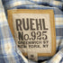ルールナンバー RUEHL No.925 両フラップ 長袖チェックシャツ メンズ import:M