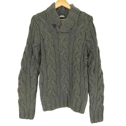 アバクロンビーアンドフィッチ Abercrombie & Fitch ショールカラーニット メンズ import:S