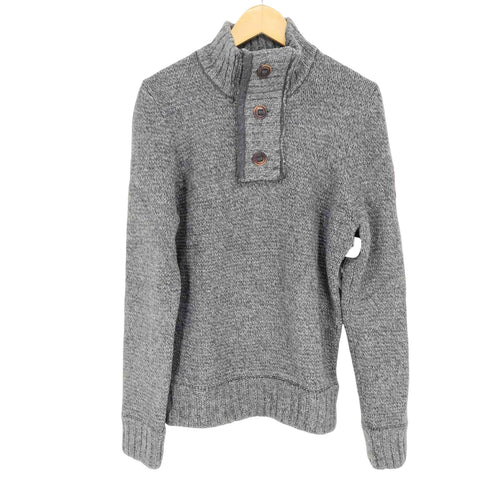 アバクロンビーアンドフィッチ Abercrombie & Fitch ヘンリーネックプルオーバーニット メンズ import:S