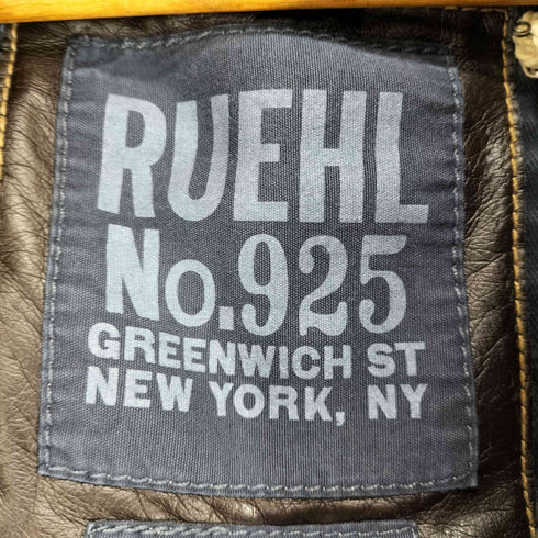ルールナンバー RUEHL No.925 裏起毛ヘビーウェイトジップパーカー メンズ import:S