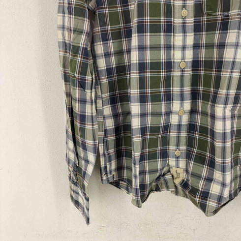 アバクロンビーアンドフィッチ Abercrombie & Fitch チェック柄コットンBDシャツ メンズ import:S