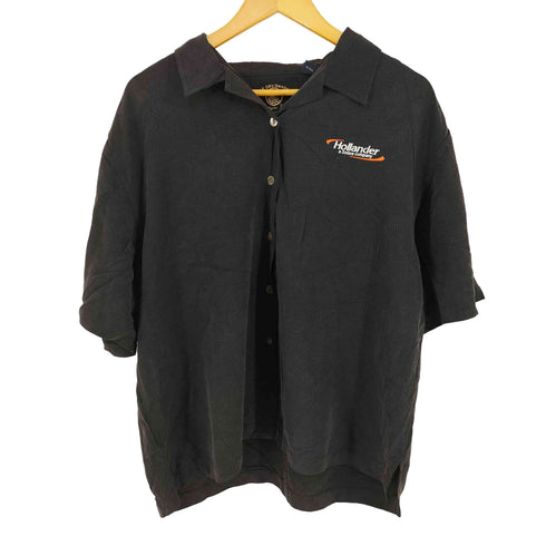 EAGLE DRY GOODS シルク オープンカラーシャツ レディース import:XL