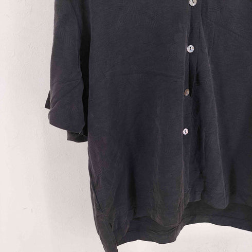 EAGLE DRY GOODS シルク オープンカラーシャツ レディース import:XL