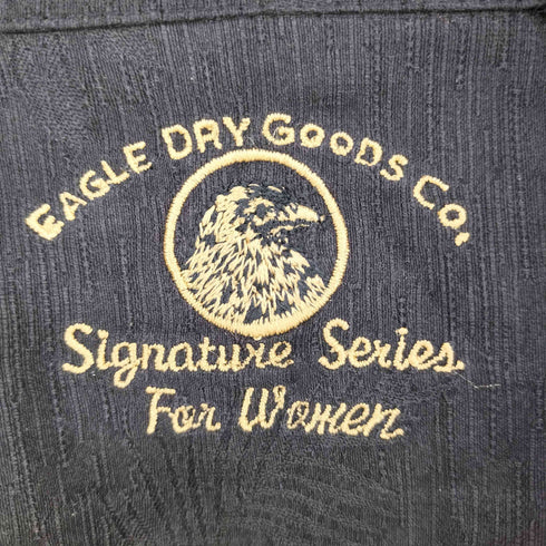 EAGLE DRY GOODS シルク オープンカラーシャツ レディース import:XL