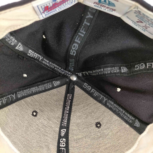 ニューエラ NEW ERA 80~90s USA製 刺繍パネルキャップ メンズ 7 1/4
