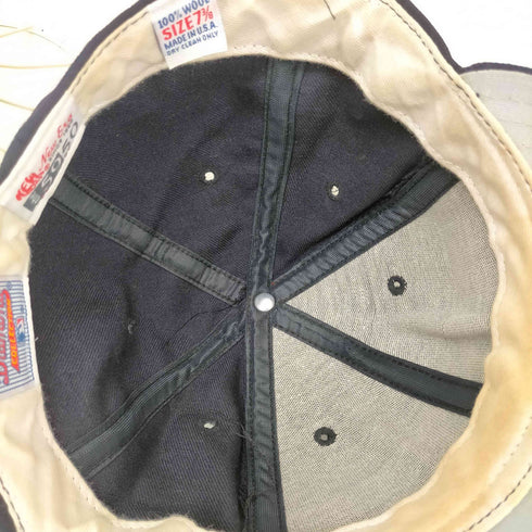 ニューエラ NEW ERA 80~90s USA製 5950 刺繍パネルキャップ メンズ 7 3/8