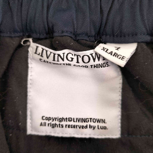 LIVINGTOWN 2タック ワイドパンツ メンズ JPN:4