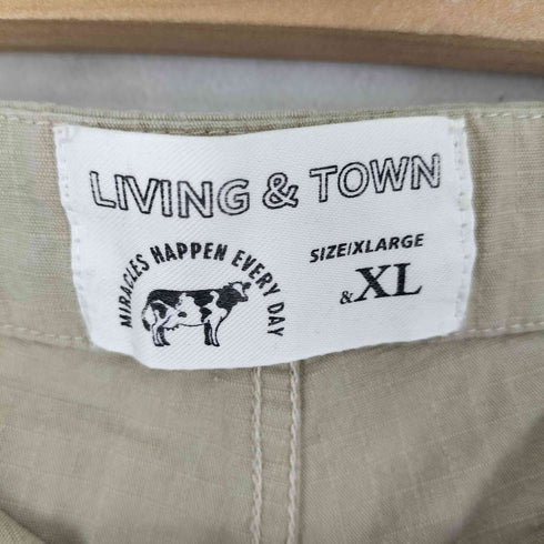 LIVINGTOWN リップストップ クライミングパンツ メンズ JPN:XL