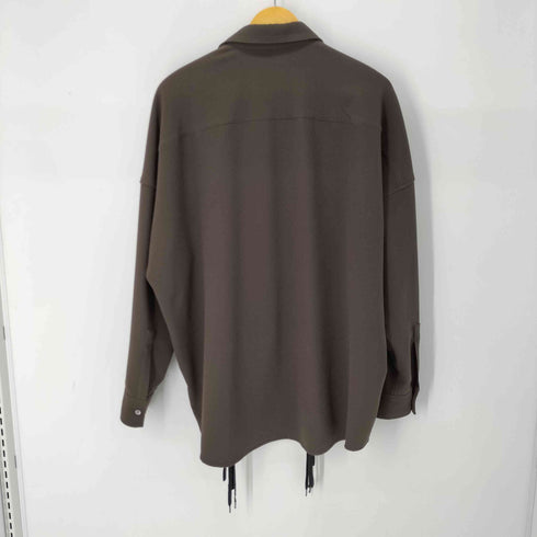 シャリーフ SHAREEF W-FACE GEORGETTE LACE-UP SHIRTS メンズ JPN:3