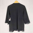 ザラ ZARA コントラスト フェイクスウェード フリンジ ジャケット コート レディース import:S