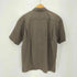 ピコ PIKO チェック柄 ジップアップ S/S シャツ メンズ import:L