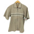 LIVING ISLAND チェック柄 ジップアップ S/S シャツ メンズ import:L