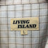 LIVING ISLAND チェック柄 ジップアップ S/S シャツ メンズ import:L