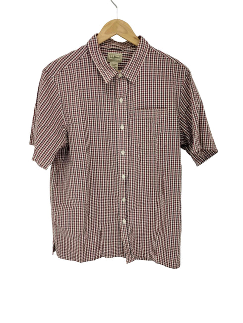エルエルビーン L.L.Bean WHITE JAPAN FIT 半袖シャツ メンズ JPN:L
