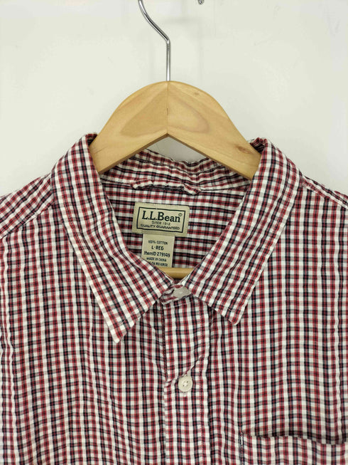 エルエルビーン L.L.Bean WHITE JAPAN FIT 半袖シャツ メンズ JPN:L