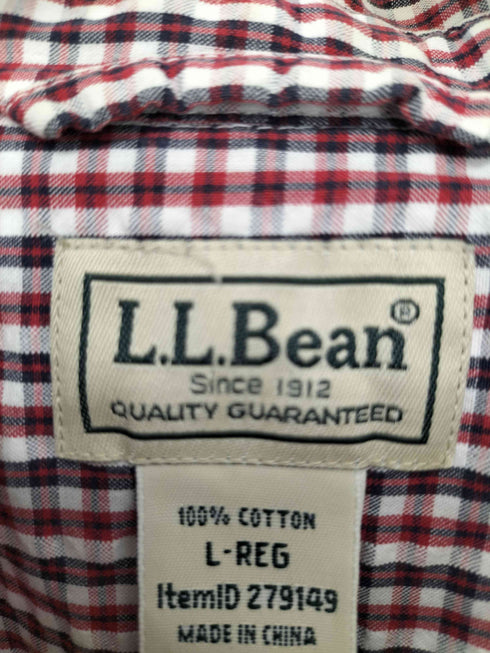 エルエルビーン L.L.Bean WHITE JAPAN FIT 半袖シャツ メンズ JPN:L