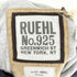 ルールナンバー RUEHL No.925 前Vダメージ加工フーディ メンズ import:S
