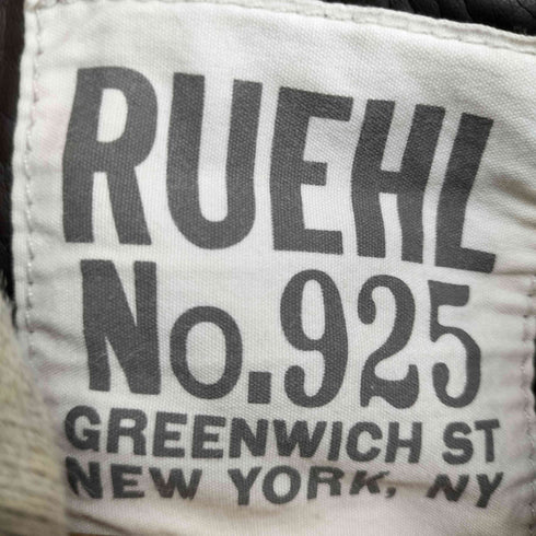 ルールナンバー RUEHL No.925 ダメージ加工ヘンリーネックフーディ メンズ import:S