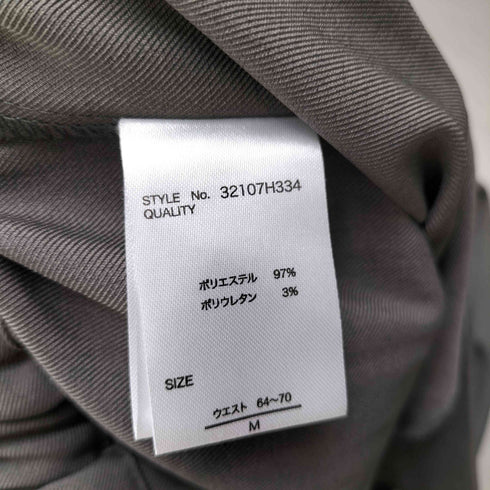 24AW MAISON BREEZE スーツ地 ツイル タック パンツ レディース JPN:M