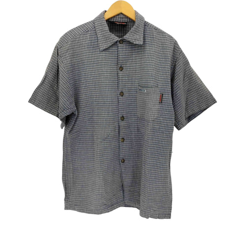 バンズ VANS 90S 旧タグ チェック柄 S/S メンズ import:L