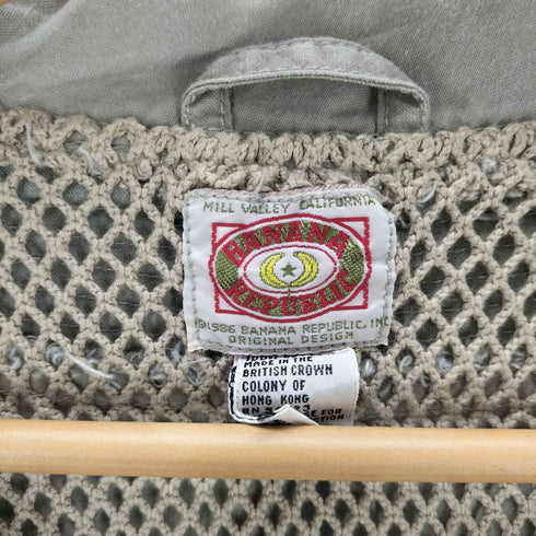 バナナリパブリック BANANA REPUBLIC 80S フィッシングベスト メンズ