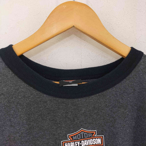 ハーレーダビッドソン HARLEY-DAVIDSON USA製 SHENANDOAH リンガーTシャツ メンズ import:XL