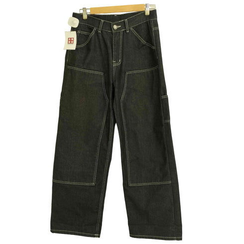 COLLAVO ダブルニー ペインター ワーク バギーデニムパンツ メンズ 80-105