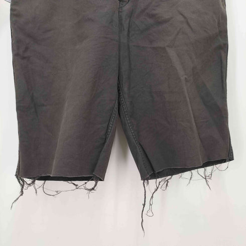 グッドイナフ GOODENOUGH 90S 青GEタグ カットオフ加工 フェード ショーツ ハーフパンツ メンズ JPN:L