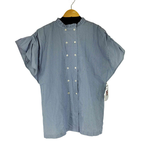 アーペーセー A.P.C. フリルストライプブラウス レディース JPN:36