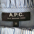 アーペーセー A.P.C. フリルストライプブラウス レディース JPN:36