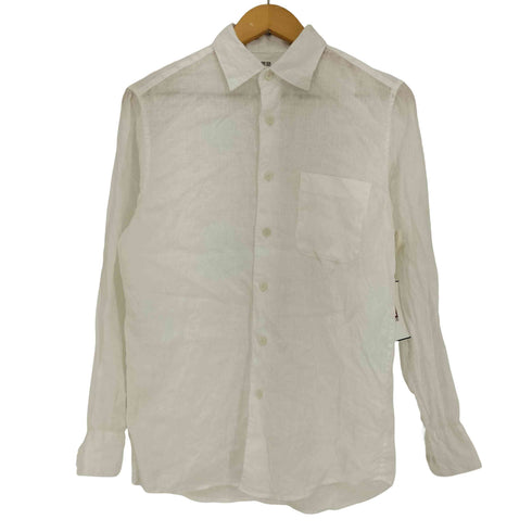 ユニクロ UNIQLO プレミアムリネンシャツ メンズ JPN:S