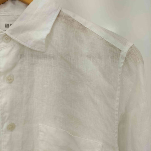ユニクロ UNIQLO プレミアムリネンシャツ メンズ JPN:S