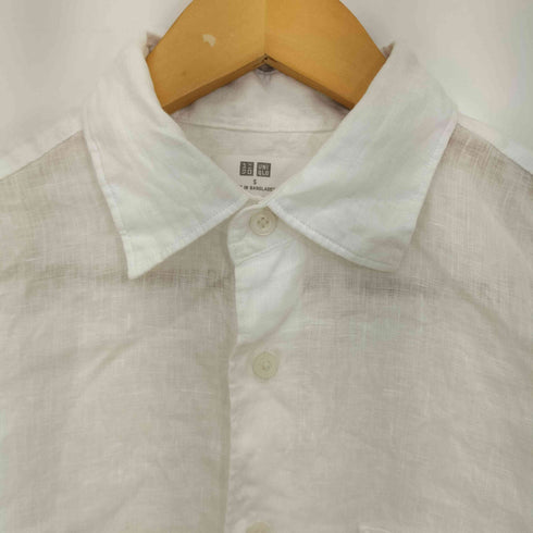 ユニクロ UNIQLO プレミアムリネンシャツ メンズ JPN:S