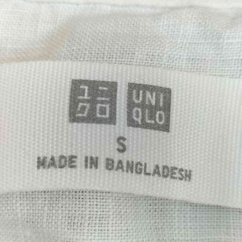 ユニクロ UNIQLO プレミアムリネンシャツ メンズ JPN:S