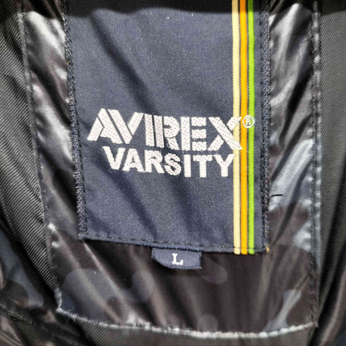 アヴィレックス AVIREX カモ柄 中綿ジャケット メンズ import:L