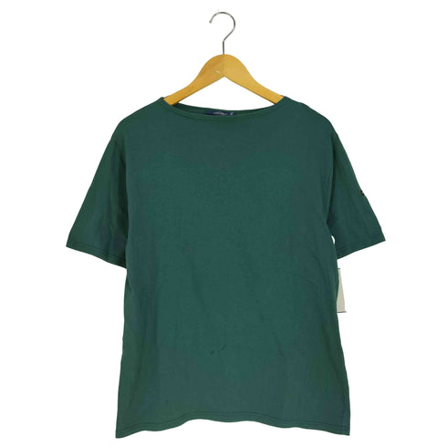 セントジェームス SAINT JAMES ロゴパッチ ボートネックTシャツ メンズ F:4