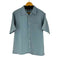 ハガー HAGGER S/S レーヨン混 チェック 開襟シャツ メンズ JPN:S