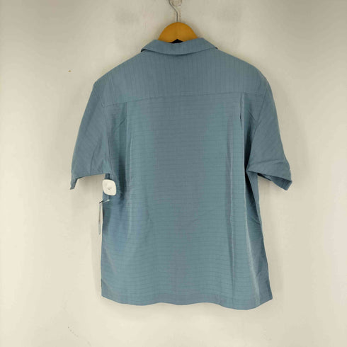 ハガー HAGGER S/S レーヨン混 チェック 開襟シャツ メンズ JPN:S