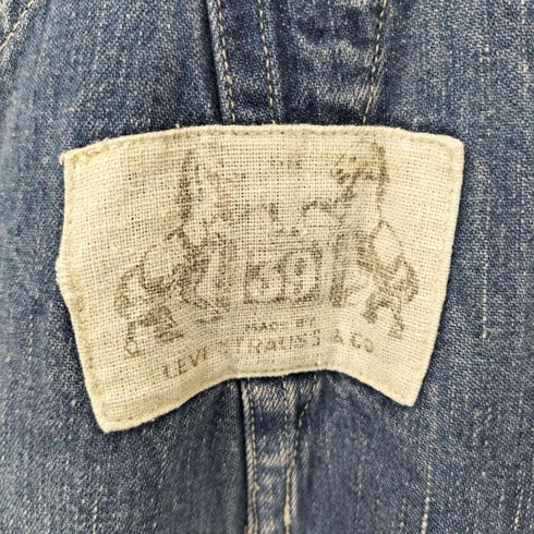 リーバイスヴィンテージクロージング Levis Vintage Clothing チェンジボタン デニムオーバーオール レディース JPN:S