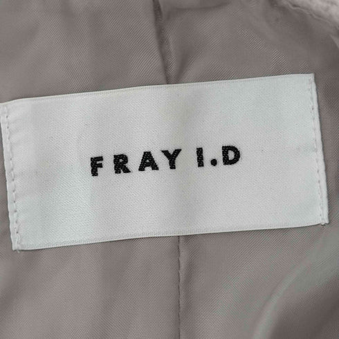 フレイアイディー FRAY I.D ノーカラージップショートリバーコート レディース JPN:1