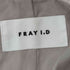 フレイアイディー FRAY I.D ノーカラージップショートリバーコート レディース JPN:1