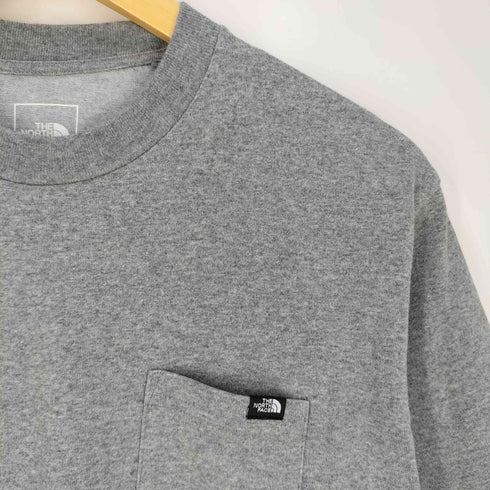 ザノースフェイス THE NORTH FACE ロゴ パッチ プリント ポケット Tシャツ メンズ import:S