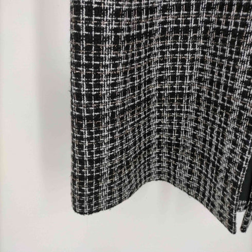 リリーブラウン Lily Brown ツイードビジューチェスターコート レディース S/M