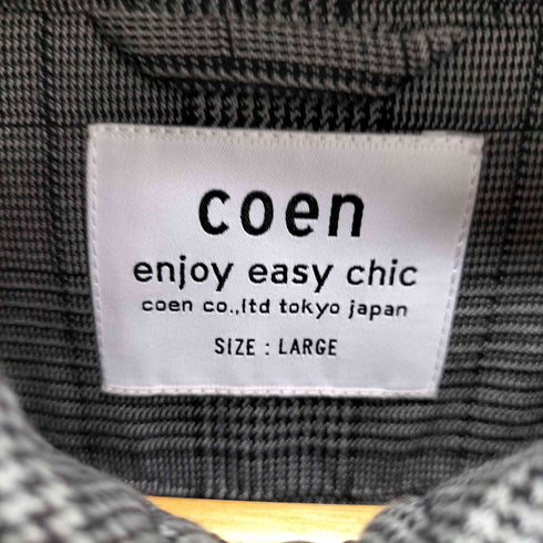 コーエン coen 接触冷感ストレッチリブブルゾン メンズ JPN:L