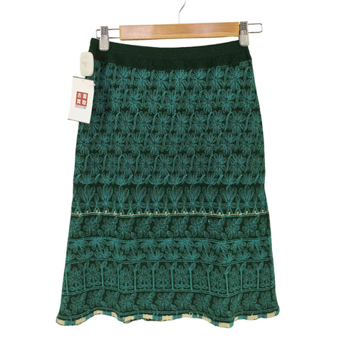 ツモリチサト TSUMORI CHISATO 花柄ウールスカート レディース JPN:2