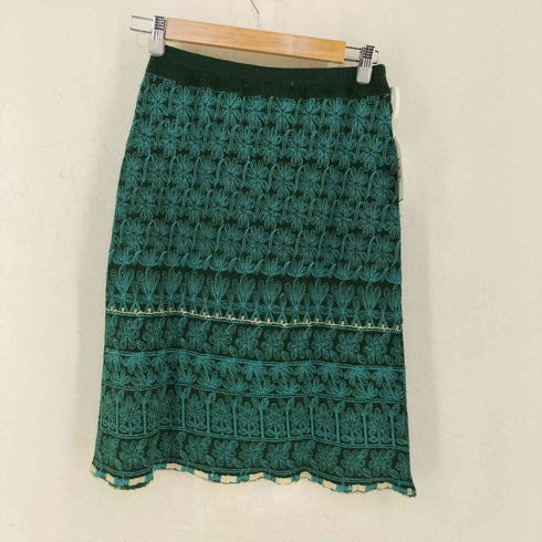 ツモリチサト TSUMORI CHISATO 花柄ウールスカート レディース JPN:2